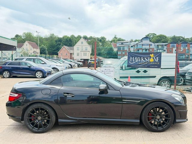 Mercedes-Benz SLK 1.8 Slk200 Blueefficiency Amg Sport Edition 125 G- Black #2