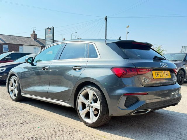 Audi A3 1.5 Tfsi 35 S Line Sportback S Tronic Euro 6 S S GF21UZR Grey #5