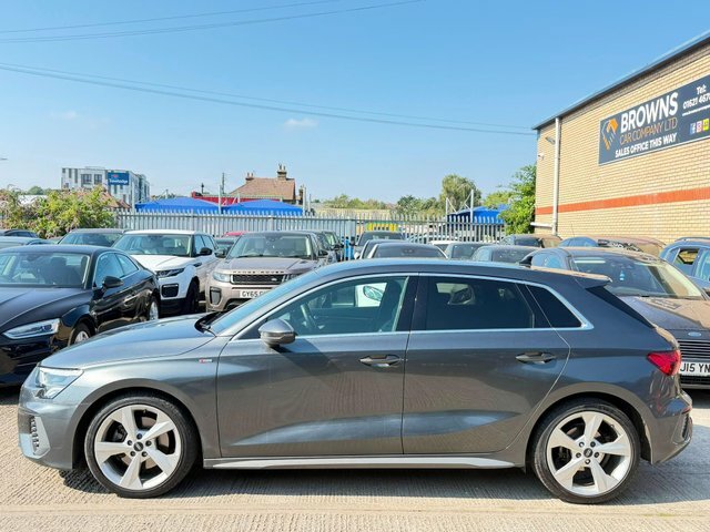 Audi A3 1.5 Tfsi 35 S Line Sportback S Tronic Euro 6 S S GF21UZR Grey #6