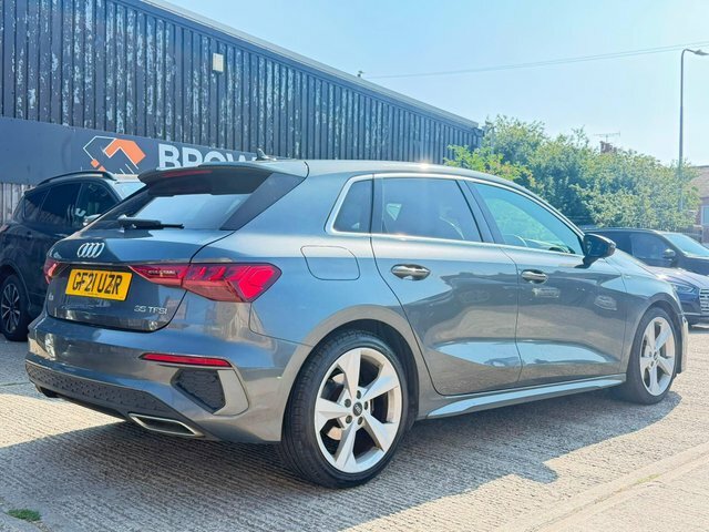 Audi A3 1.5 Tfsi 35 S Line Sportback S Tronic Euro 6 S S GF21UZR Grey #3