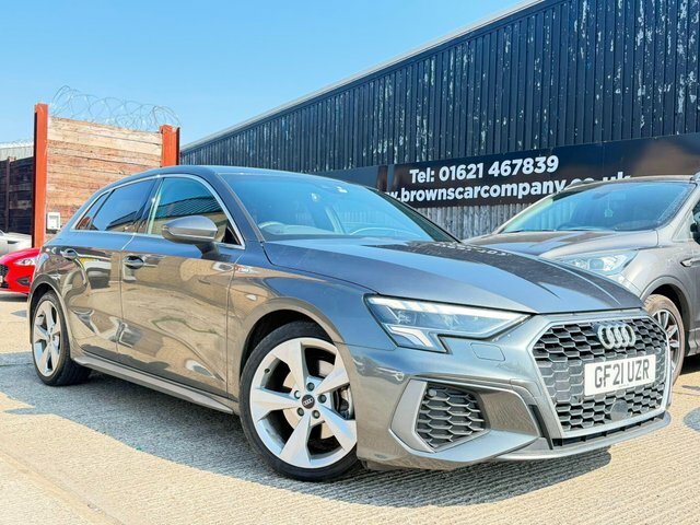 Audi A3 1.5 Tfsi 35 S Line Sportback S Tronic Euro 6 S S Grey