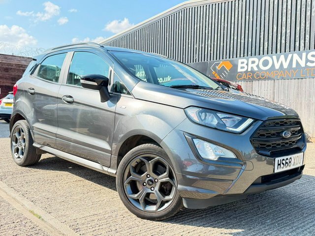 Ford Ecosport 1.0T Ecoboost St-line Euro 6 S S Grey