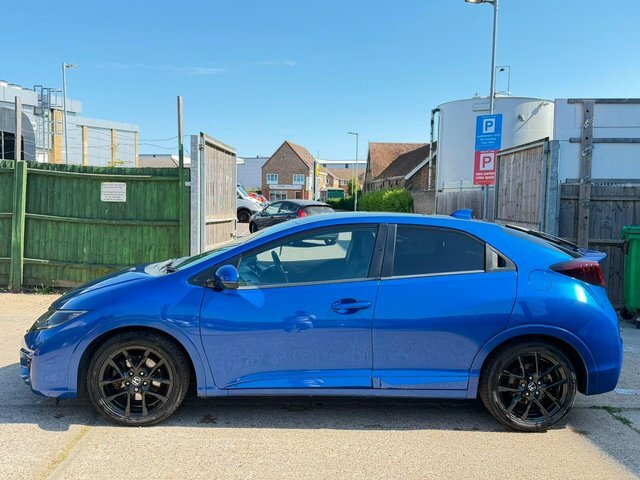 Honda Civic 1.8 I-vtec Sport Navi Euro 6 S S Blue #6