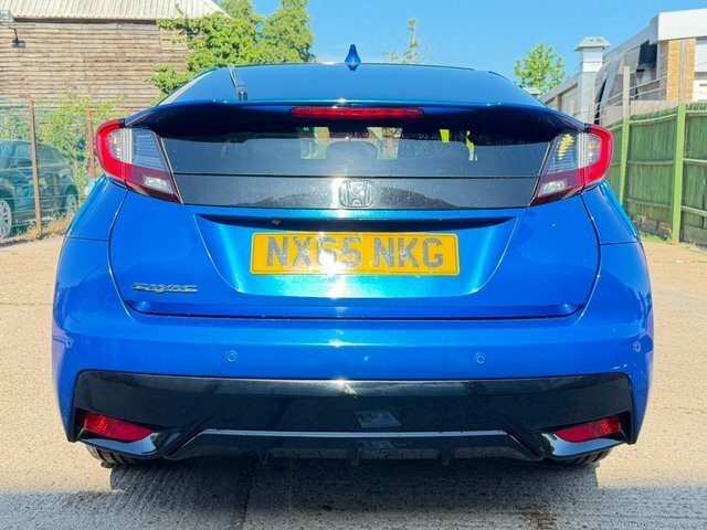 Honda Civic 1.8 I-vtec Sport Navi Euro 6 S S Blue #4