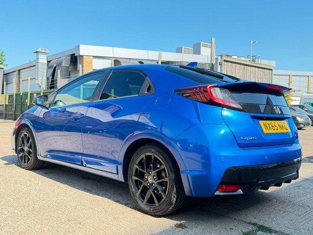 Honda Civic 1.8 I-vtec Sport Navi Euro 6 S S Blue #5