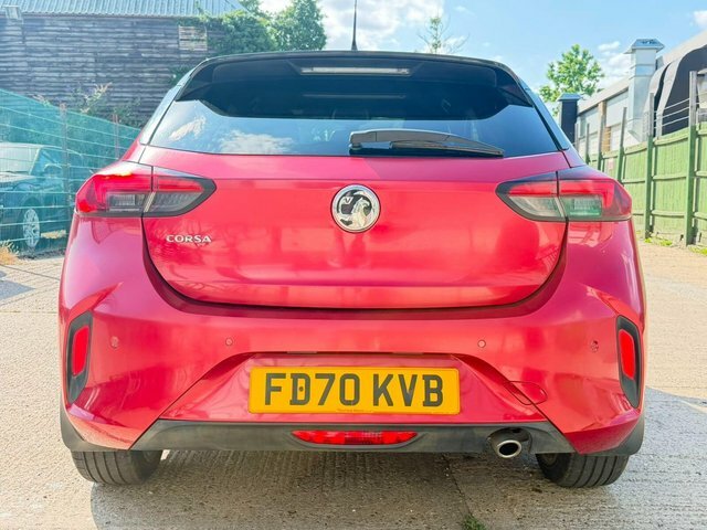 Vauxhall Corsa 1.2 Turbo Sri Premium Euro 6 S S Red #4