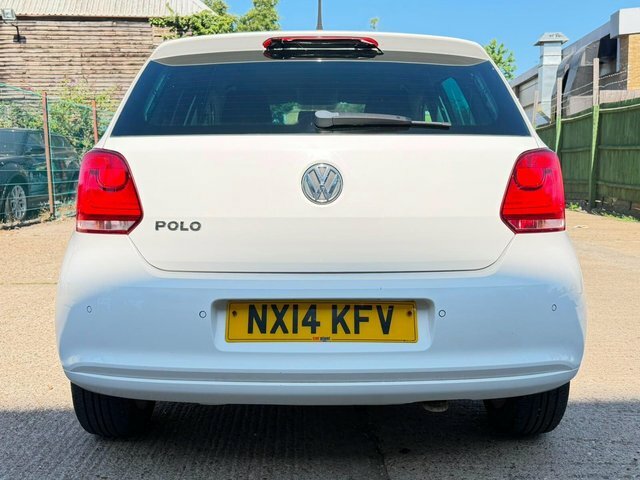 Volkswagen Polo 1.2 Match Edition Euro 5 White #4