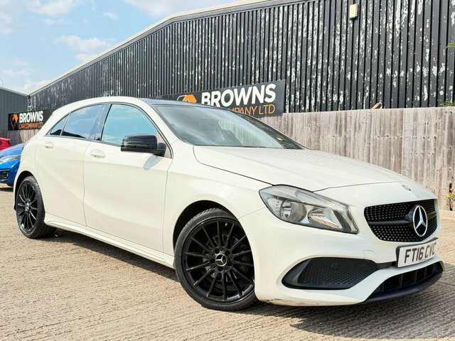 Mercedes-Benz A Class A 200 D Amg Line Executive White #1