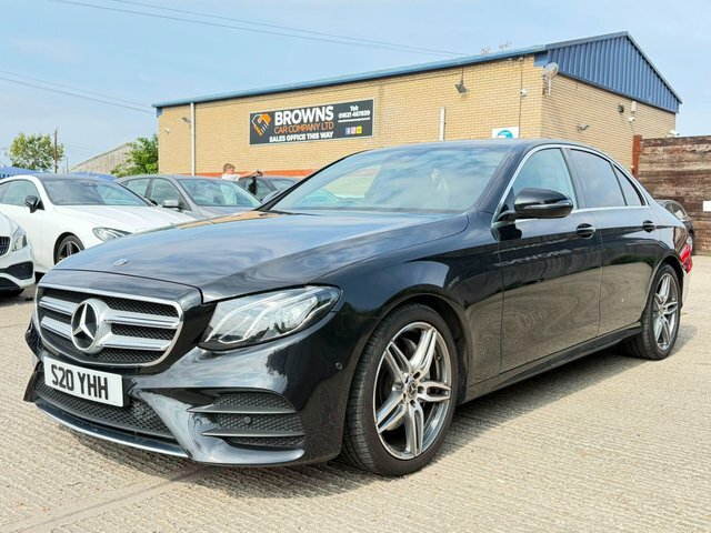 Mercedes-Benz E Class 2.0 E200d Amg Line G-tronic Euro 6 S S Black #5