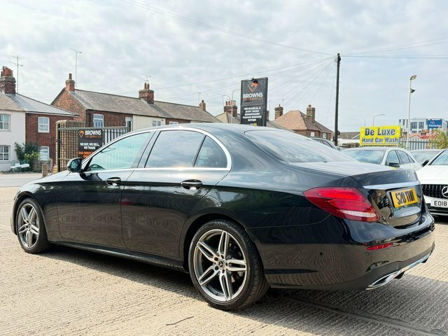 Mercedes-Benz E Class 2.0 E200d Amg Line G-tronic Euro 6 S S Black #4