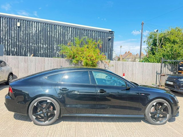 Audi A7 3.0 Bitdi V6 Black Edition Sportback Tiptronic Qua Black #2