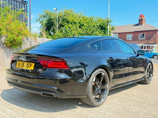 Audi A7 3.0 Bitdi V6 Black Edition Sportback Tiptronic Qua Black #3