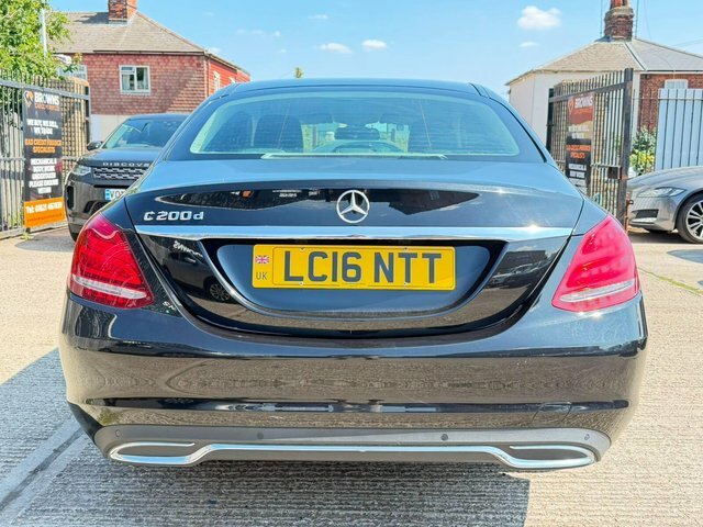 Mercedes-Benz C Class 1.6 C200d Sport G-tronic Euro 6 S S Black #6