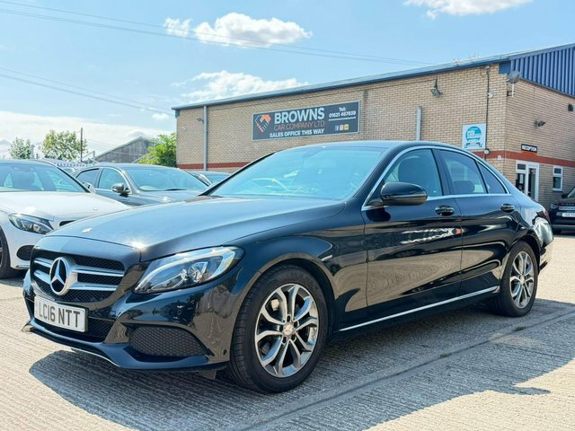 Mercedes-Benz C Class 1.6 C200d Sport G-tronic Euro 6 S S Black #3