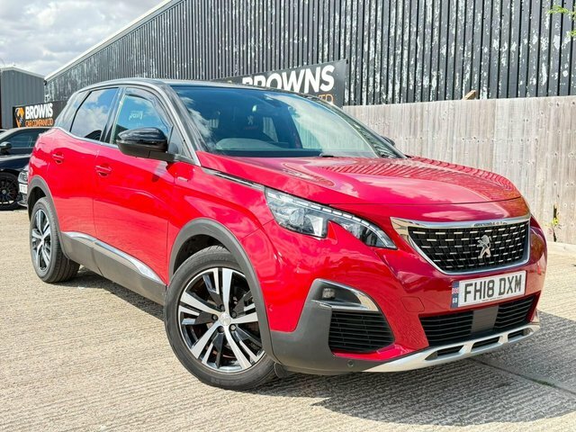 Peugeot 3008 1.5 Bluehdi Gt Line Euro 6 S S Red