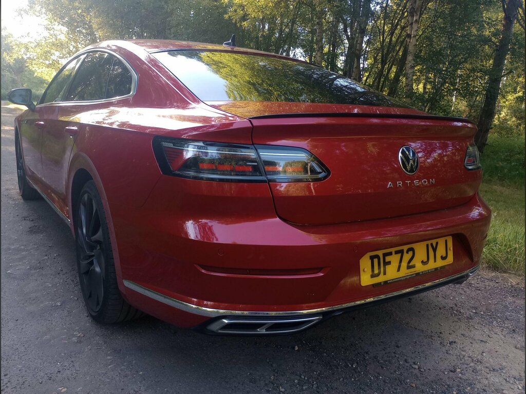 Volkswagen Arteon 2.0 Tsi R-line Fastback Dsg Euro 6 Ss Red #5