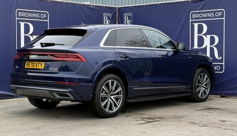 Audi Q8 3.0 Tfsi V6 RE70XTY Blue #4