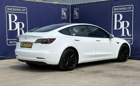 Tesla Model 3 Saloon 4dr Electric SH72XXC White #4