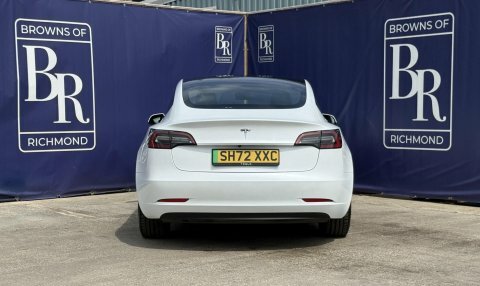 Tesla Model 3 Saloon 4dr Electric SH72XXC White #5