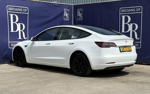Tesla Model 3 Saloon 4dr Electric SH72XXC White #6