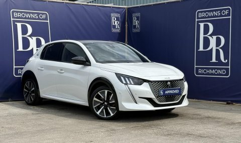 Peugeot e-208 50Kwh Gt Hatchback White