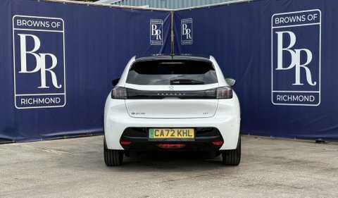 Peugeot e-208 50Kwh Gt Hatchback White #5