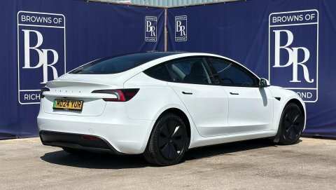 Tesla Model 3 Saloon 4dr Electric MD24YUR White #4