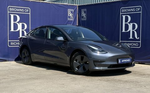 Tesla Model 3 Saloon 4dr Electric BD72WVH Grey