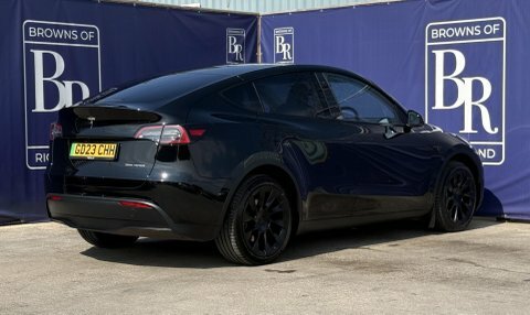 Tesla Model Y Dual Motor Long Black #4