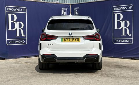 BMW iX3 80Kwh M Sport White #5