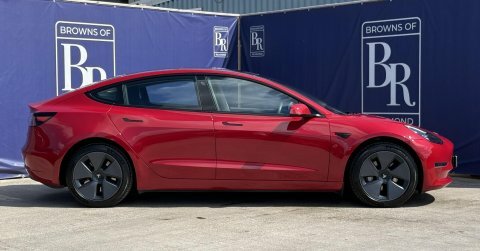 Tesla Model 3 Dual Motor Long Red #3