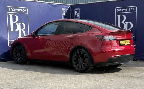 Tesla Model Y Dual Motor Performance Red #6