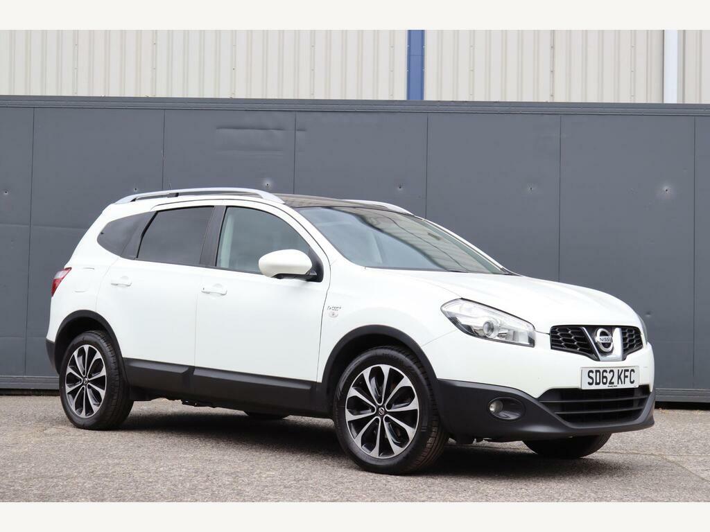Nissan Qashqai+2 1.6 N-tec 2Wd Euro 5 White