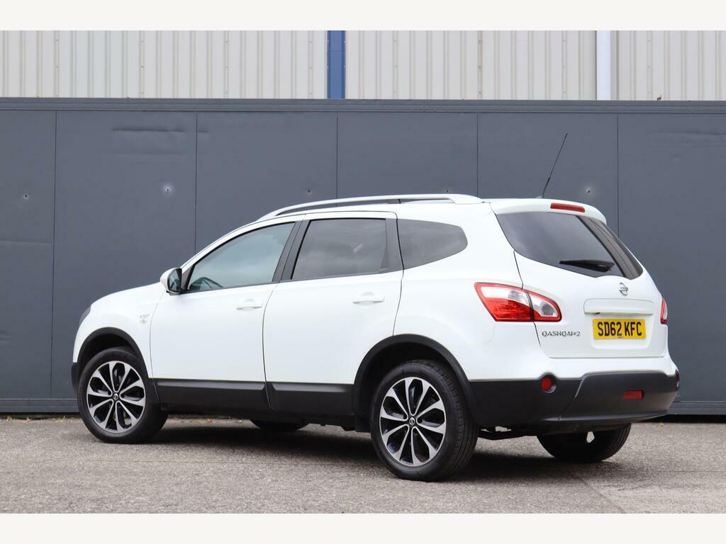 Nissan Qashqai+2 1.6 N-tec 2Wd Euro 5 White #6