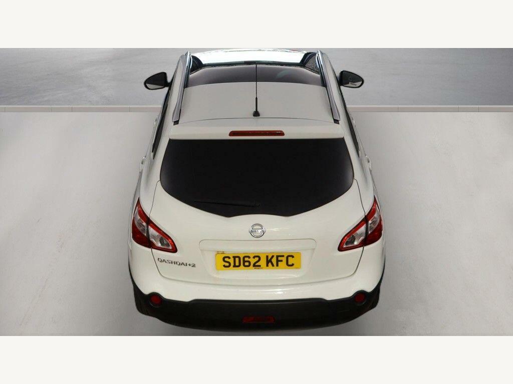 Nissan Qashqai+2 1.6 N-tec 2Wd Euro 5 White #6