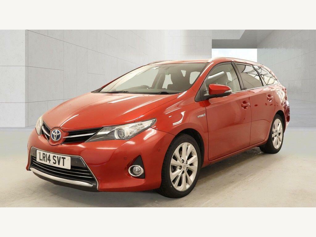 Toyota Auris 1.8 Vvt-h Excel Touring Sports Cvt Euro 5 S S Red #3
