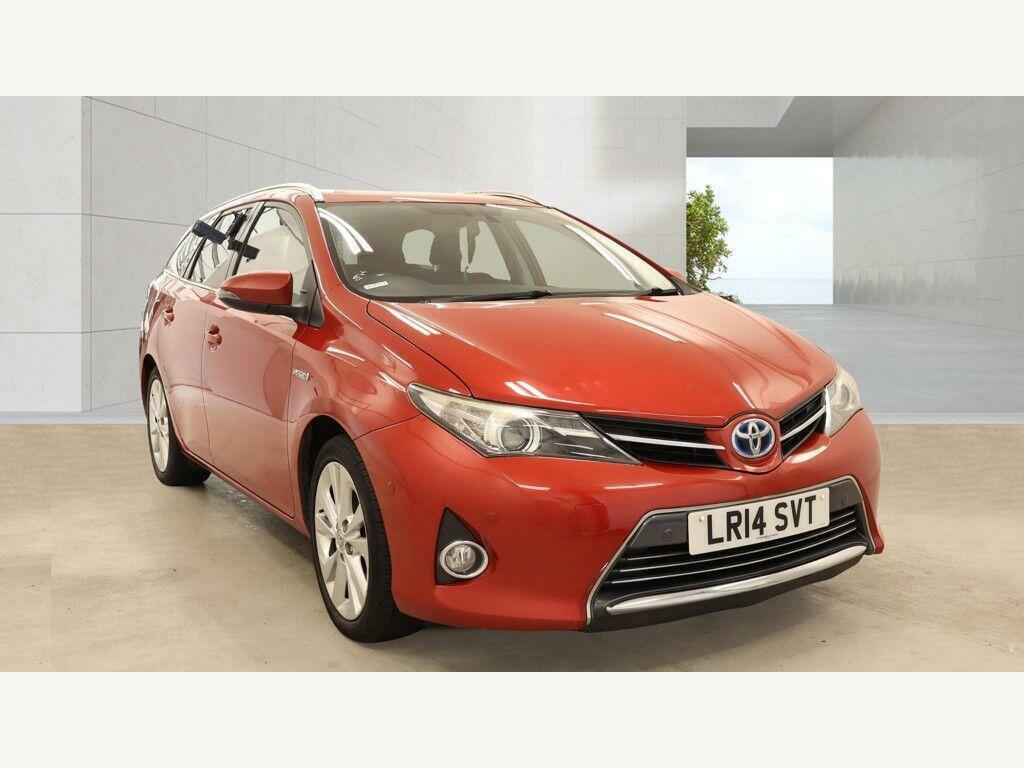 Toyota Auris 1.8 Vvt-h Excel Touring Sports Cvt Euro 5 S S Red