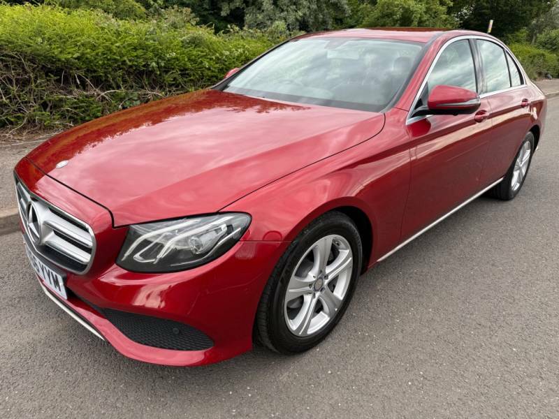 Mercedes-Benz E Class E220d Se 9G-tronic - 2017 66 FV66YYM Red #3