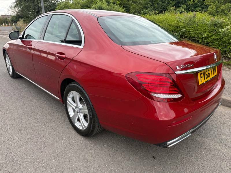 Mercedes-Benz E Class E220d Se 9G-tronic - 2017 66 FV66YYM Red #6