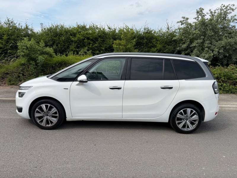 Citroen Grand C4 Picasso 1.6 Bluehdi Exclusive White #4