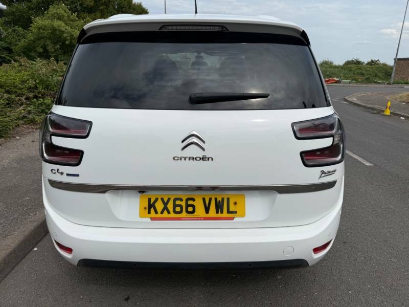 Citroen Grand C4 Picasso 1.6 Bluehdi Exclusive White #6
