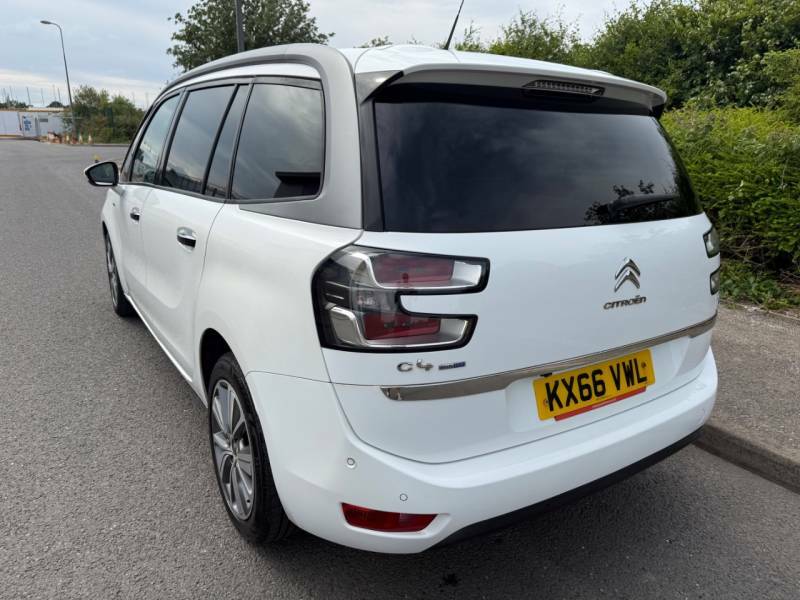 Citroen Grand C4 Picasso 1.6 Bluehdi Exclusive White #5