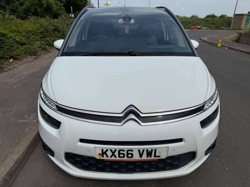Citroen Grand C4 Picasso 1.6 Bluehdi Exclusive White #2