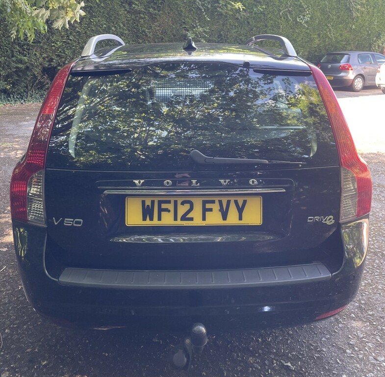 Volvo V50 1.6 D Drive Se Lux Edition Black #6
