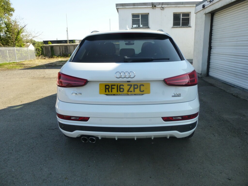 Audi Q3 2.0 Tdi 150 Bhp Quattro S Line Plus S Tronic Euro6 RF16ZPC White #5