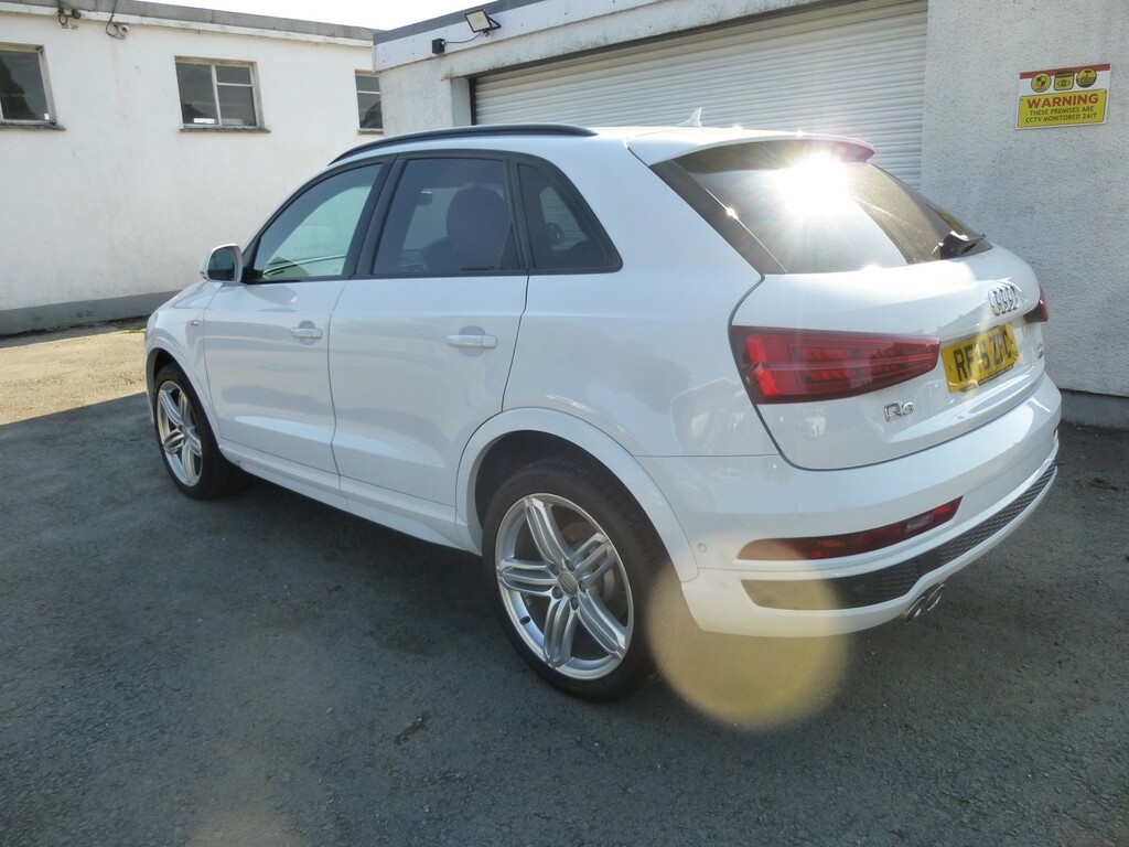 Audi Q3 2.0 Tdi 150 Bhp Quattro S Line Plus S Tronic Euro6 RF16ZPC White #3