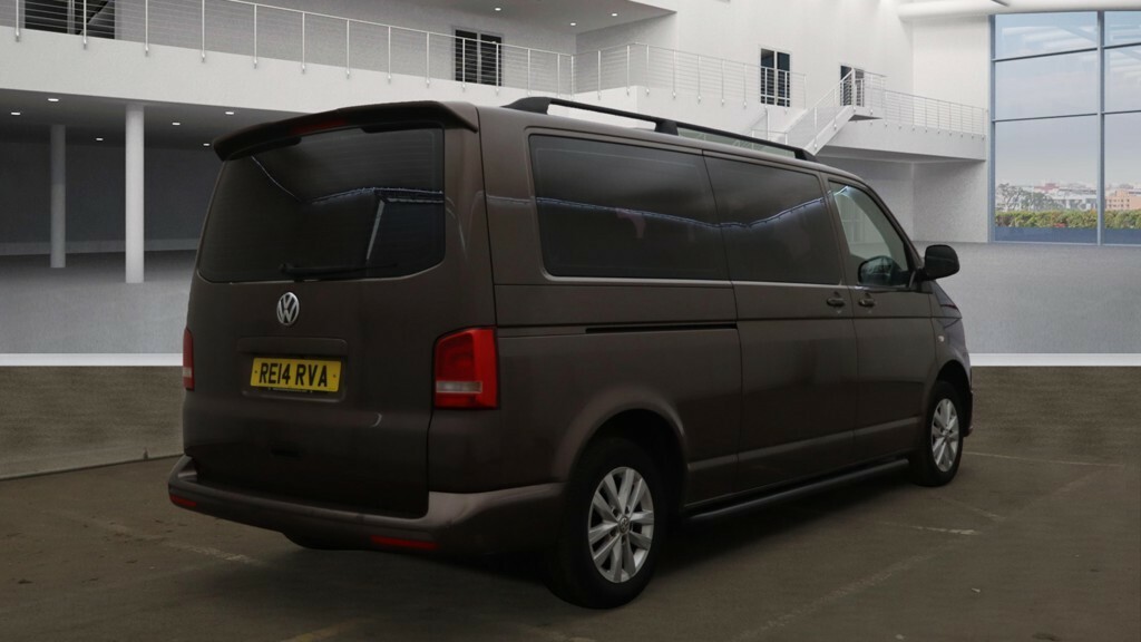 Volkswagen Transporter Shuttle 2.0 Tdi 140 Bhp T30 Se 9 Str Lwb Dsg 7G No Brown #6