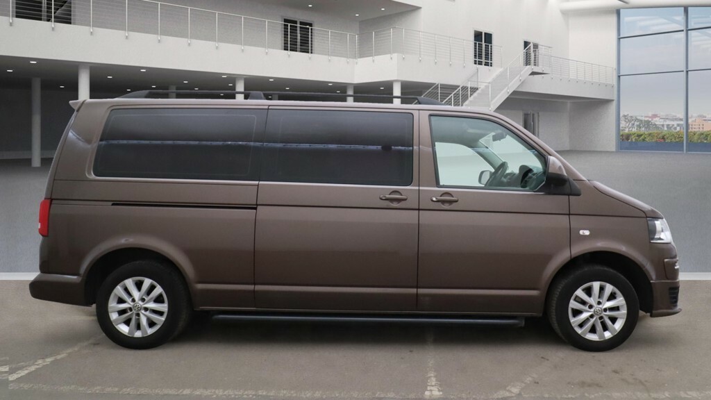 Volkswagen Transporter Shuttle 2.0 Tdi 140 Bhp T30 Se 9 Str Lwb Dsg 7G No Brown #4