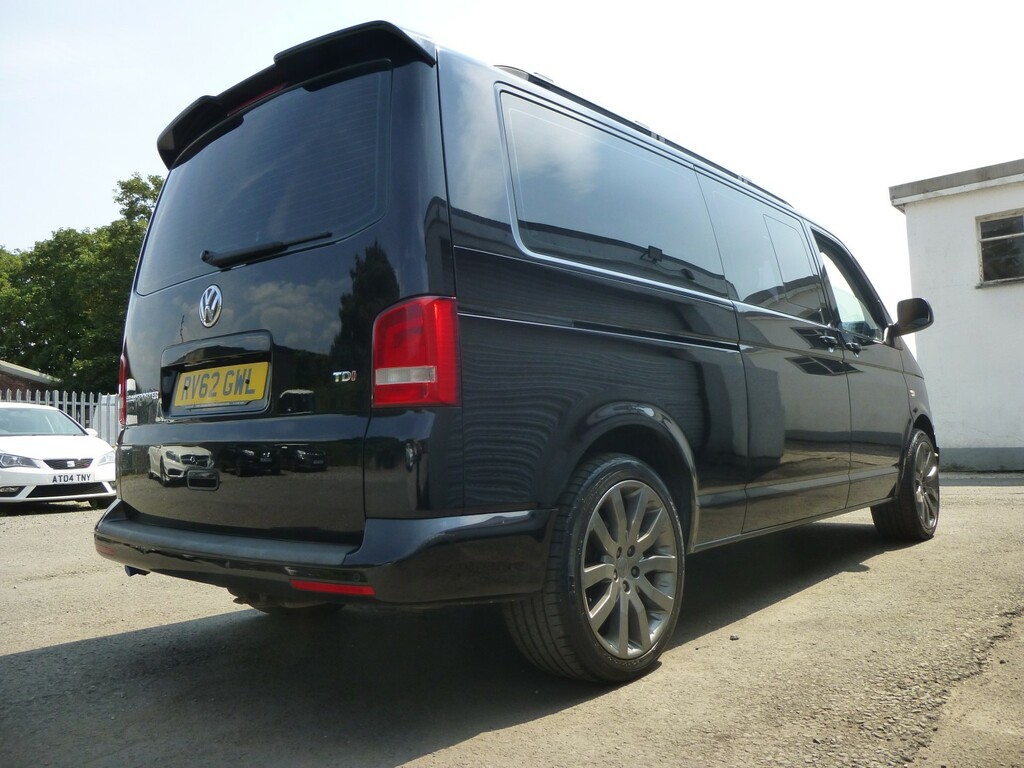 Volkswagen Transporter Shuttle 2.0 Tdi 140 Bhp Se 6 Strcamper Van Conversion Lwb Black #5