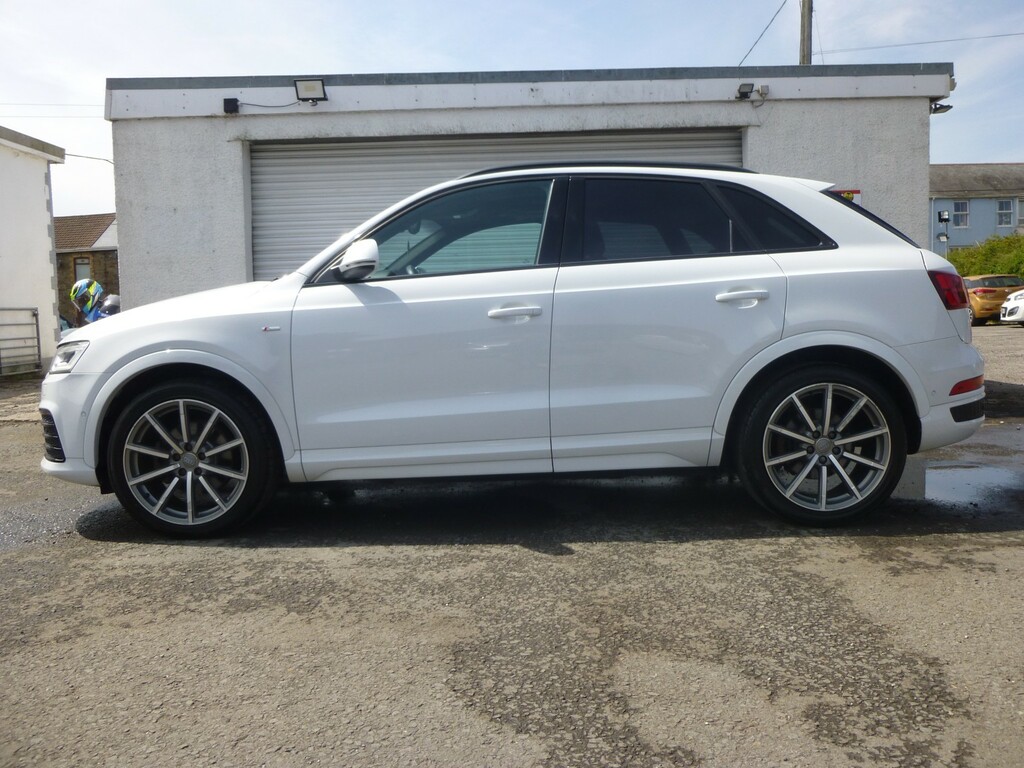 Audi Q3 2.0 Tdi 181 Bhp S Line S-tronicpan Roof Euro6 Ul White #2